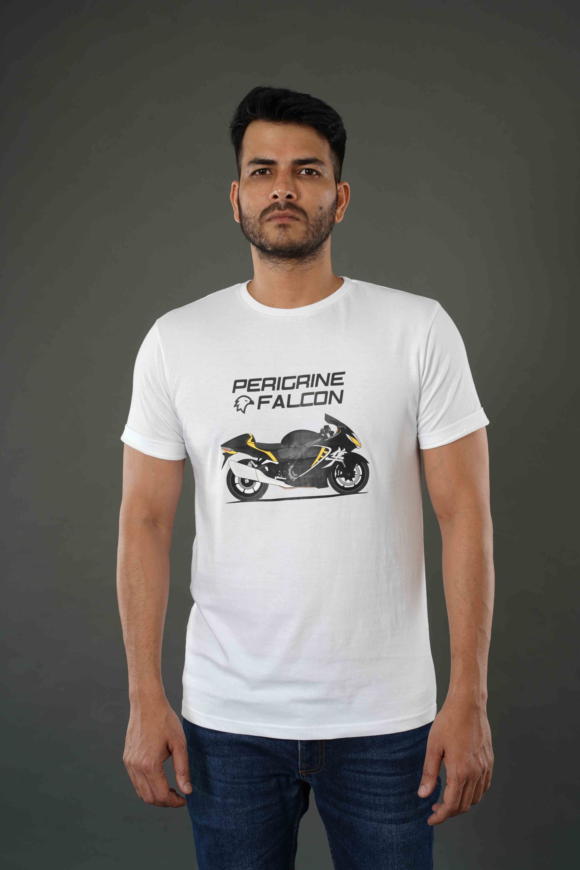 Falcon white graphic T-Shirt