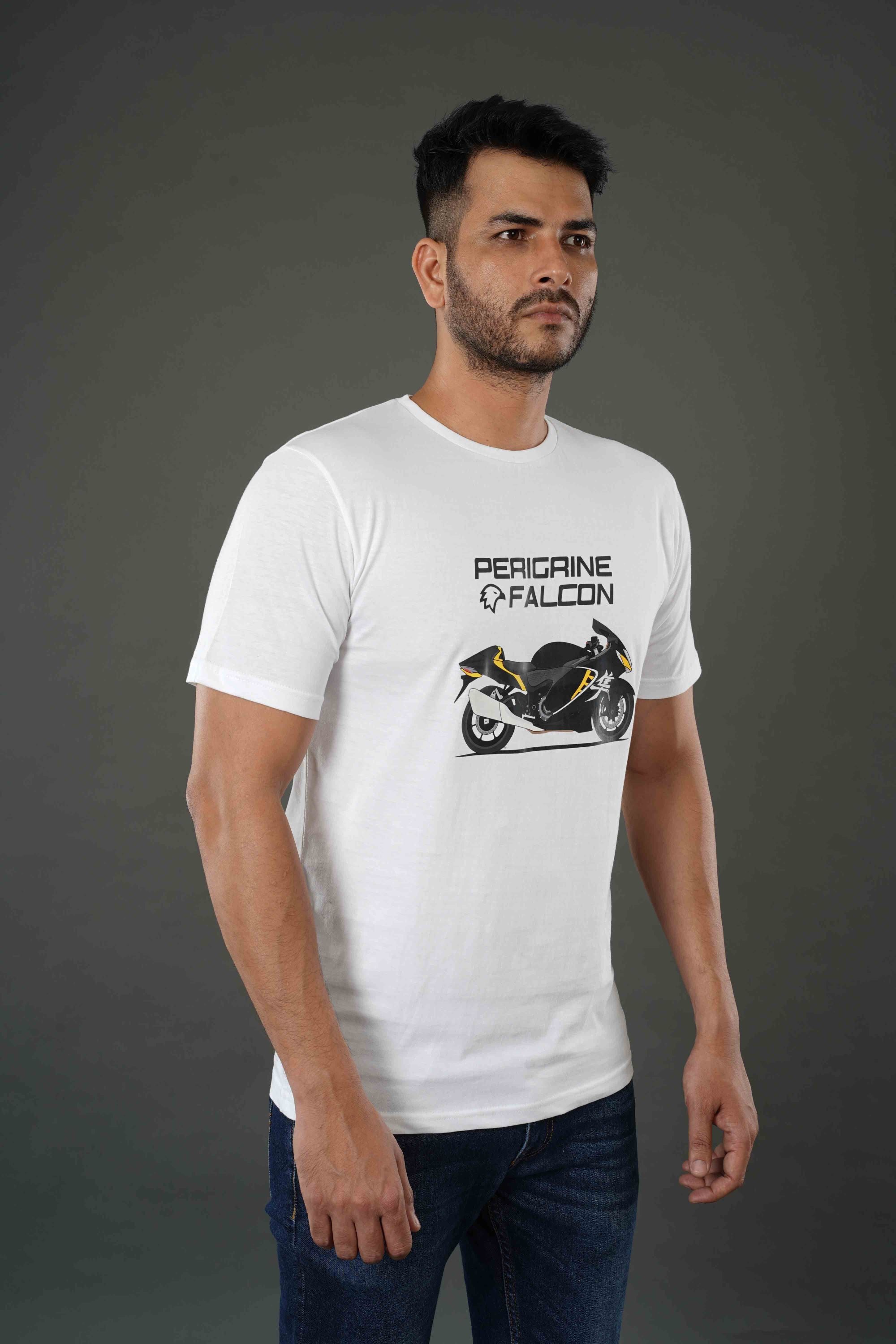 Falcon white graphic T-Shirt